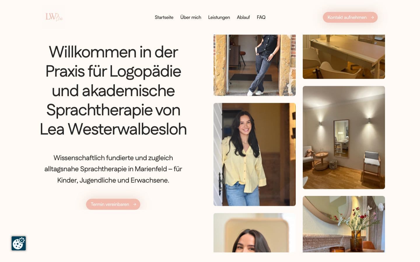 Startseite von Logopädie Westerwalbesloh