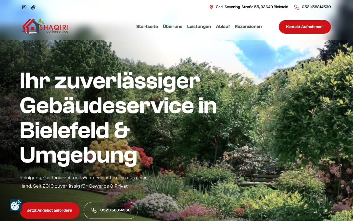 Startseite von SHAQIRI Immobilienservice